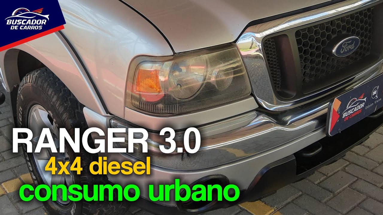 Ranger 3 0 4x4 diesel consumo urbano