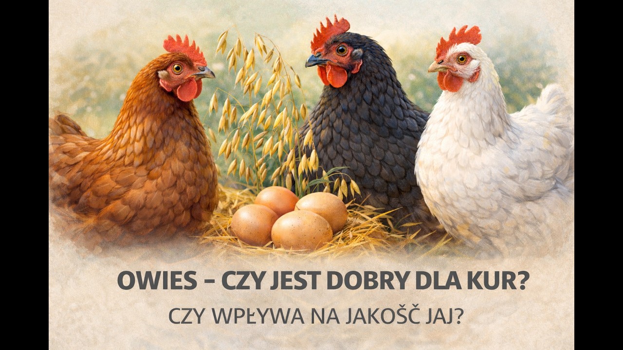 Owies czy jest dobry dla twoich kur?  Czy wpływa na ilość i jakość jaj?