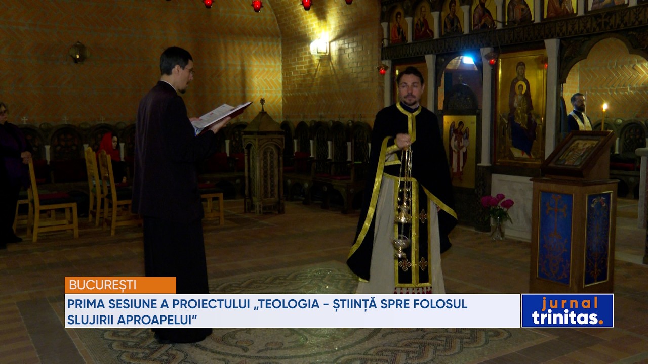 Prima sesiune a Proiectului „Teologia – știință spre folosul slujirii aproapelui”