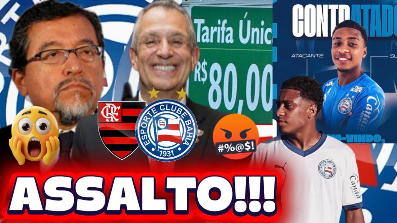 🔥😱💣BAHIA,URGENTE:”VAI PRA R$100”;✅ATACANTE DO PALMEIRAS REFORÇA O BAHIA-17;🚨FLAMENGO RECUA