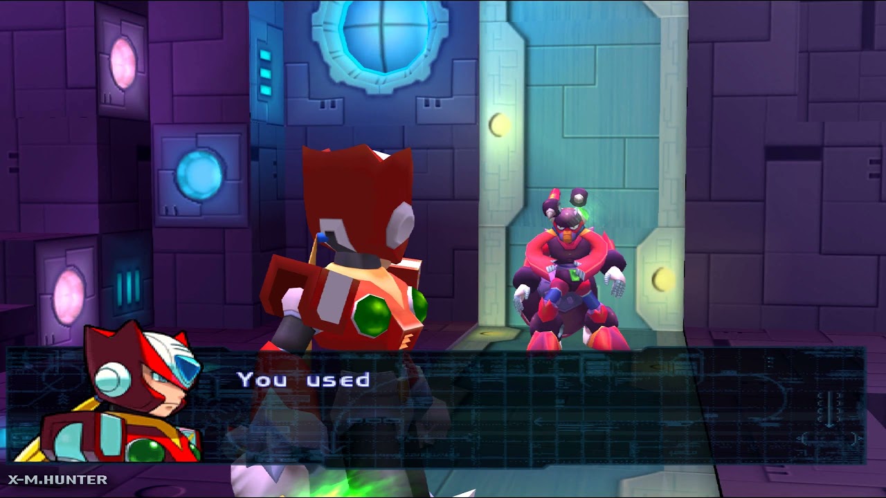 Mega Man X8: Gravity Antonion (без урона) AAA ~ 100% прохождение ~ Часть 02