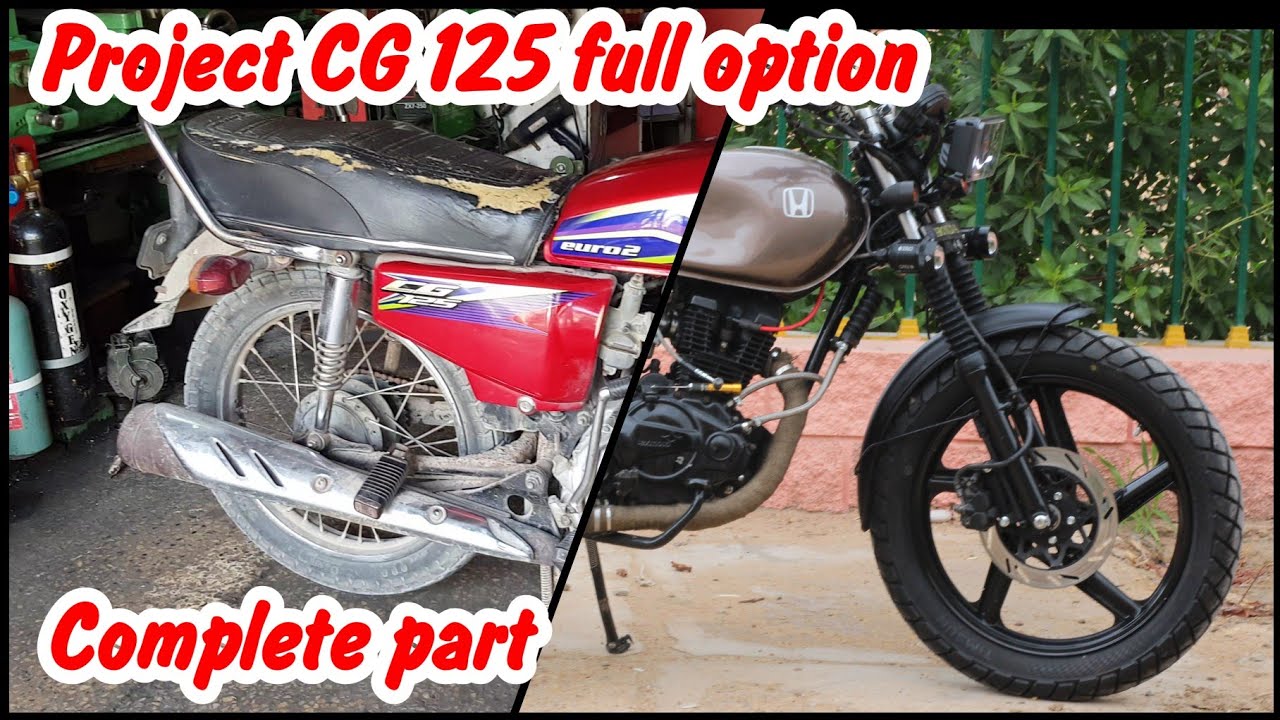 Project CG 125 full option Part 2 By Tamoor Pervaiz