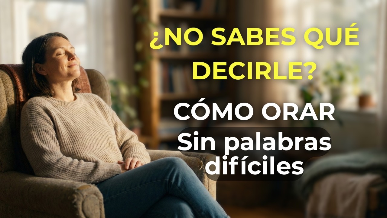 ¿No sabes cómo orar? 5 Minutos de paz para hablar con Dios en tu rutina ✨
