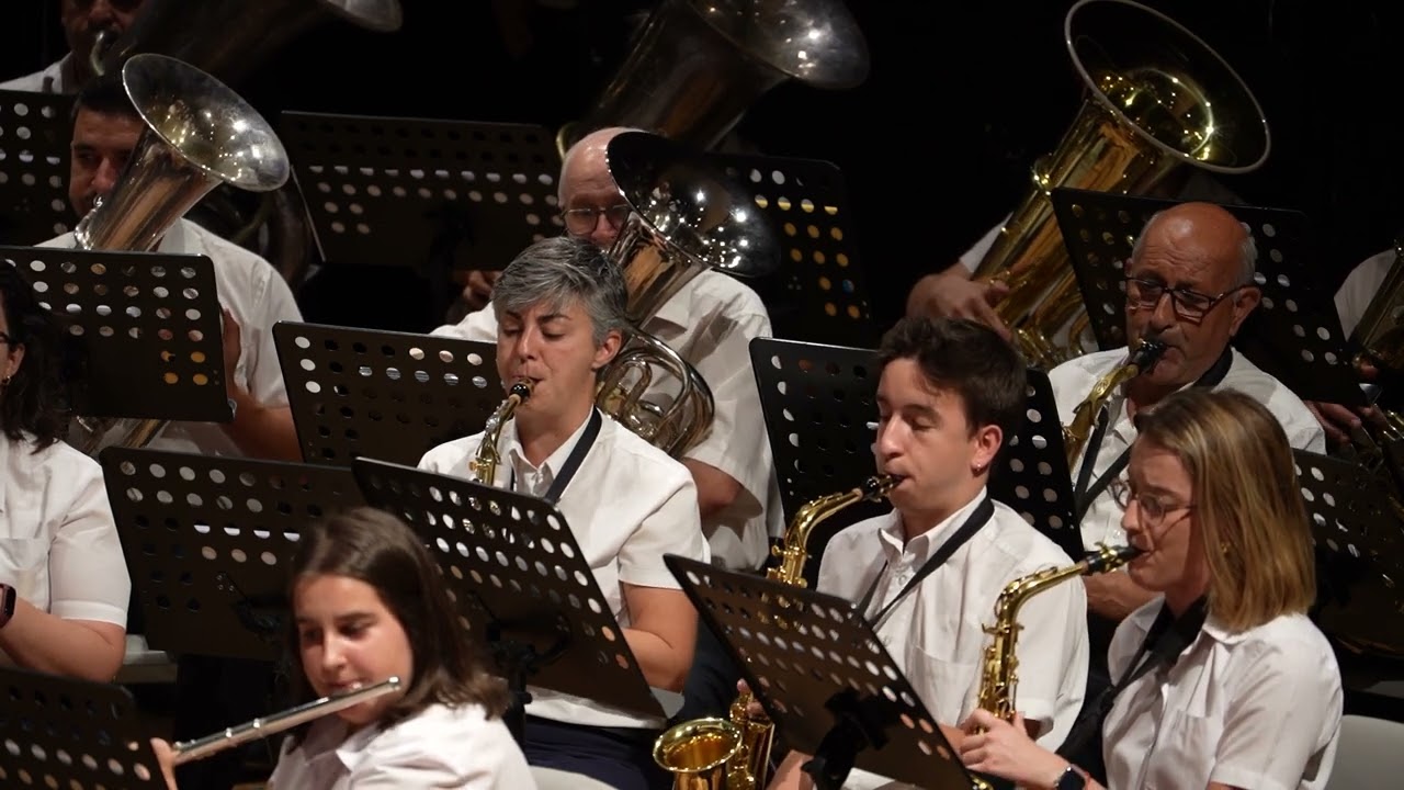 Concert Campanya Intercanvis 2025  S M Vila de Bocairent i Agrupació Musical Montaverner
