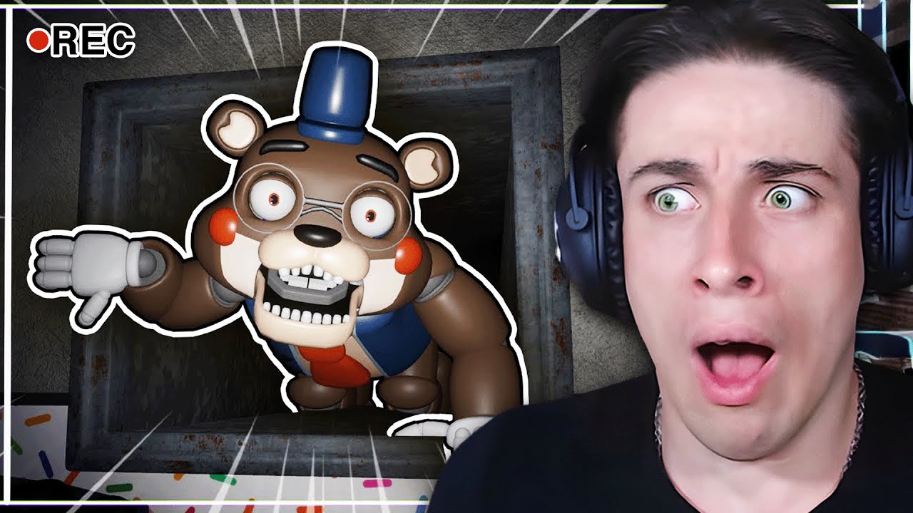 GIOCO AD UN FNAF FATTO DA UN ITALIANO🟡REACT AL VIDEO DI CAP🟡