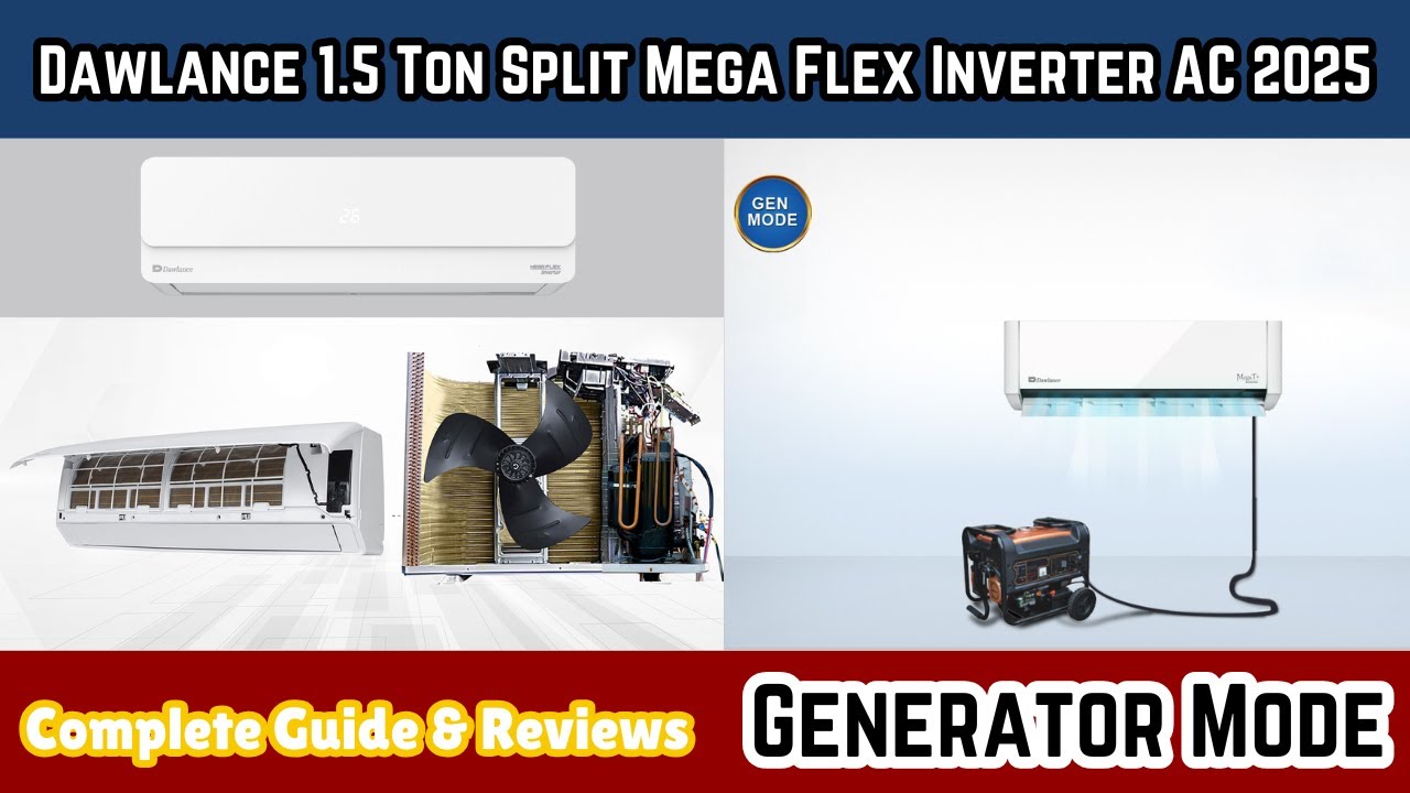 Dawlance 1 5 Ton Split Inverter AC Mega Flex - Complete Guide & Reviews
