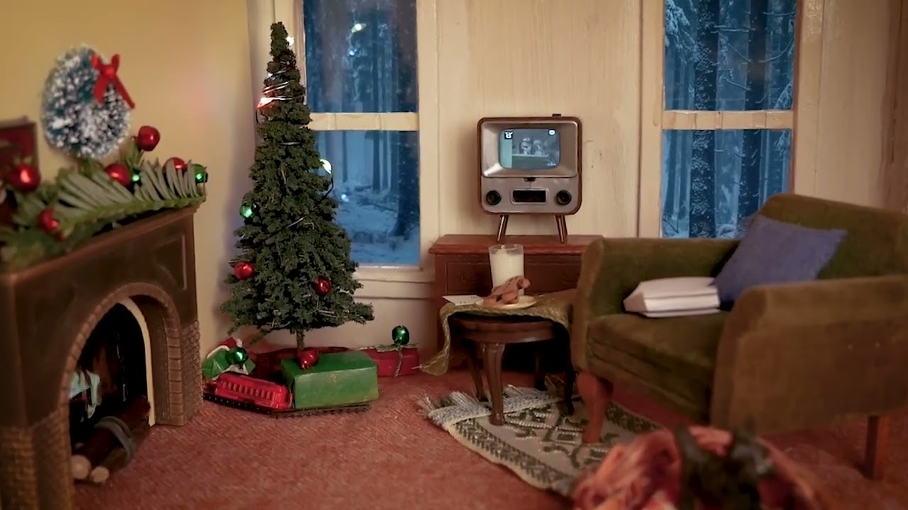 Sitting By The Fire In Your Dollhouse With Cozy Christmas Music [10 hours] and you're maybe studying