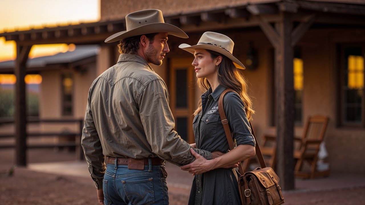 She Came To Teach A Cowboy’s Son, He Whispered “Don’t Let Her Go, Pa, I Like Her Here”