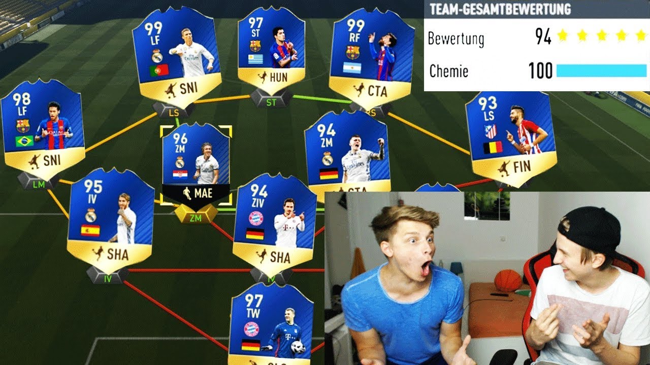 194 RATED TOTS FUT DRAFT BATTLE vs. kleinen BRUDER!! 🔥⚽🔥 - FIFA 17 ULTIMATE TEAM (DEUTSCH)