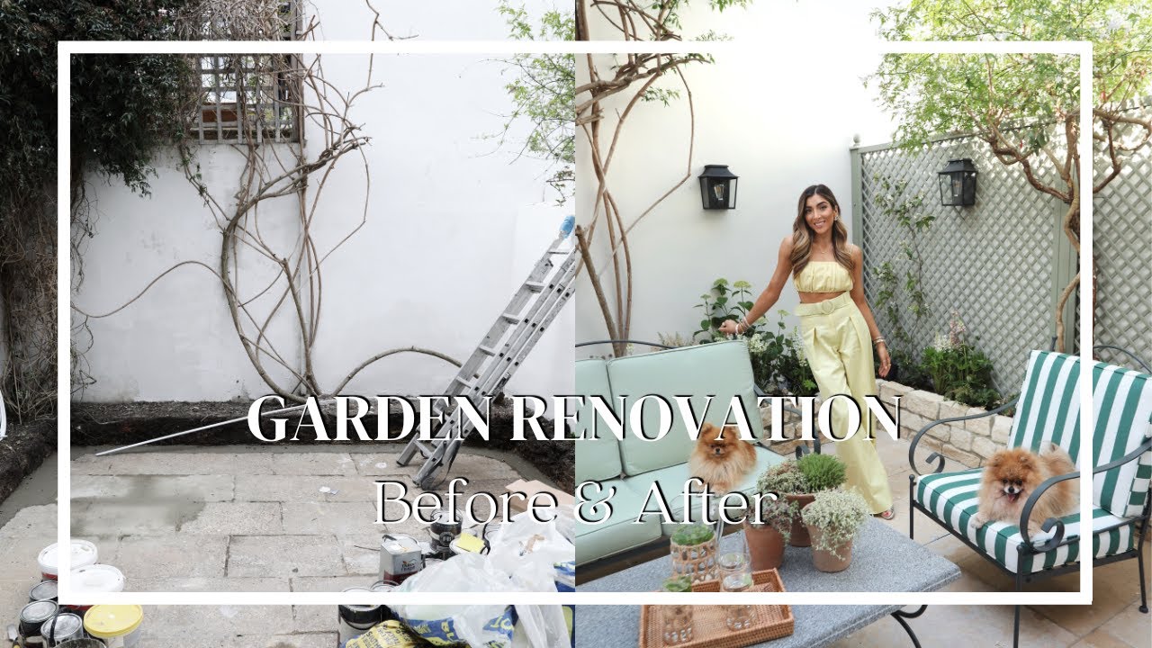 MY GARDEN RENOVATION MAKEOVER + TOUR! | Amelia Liana