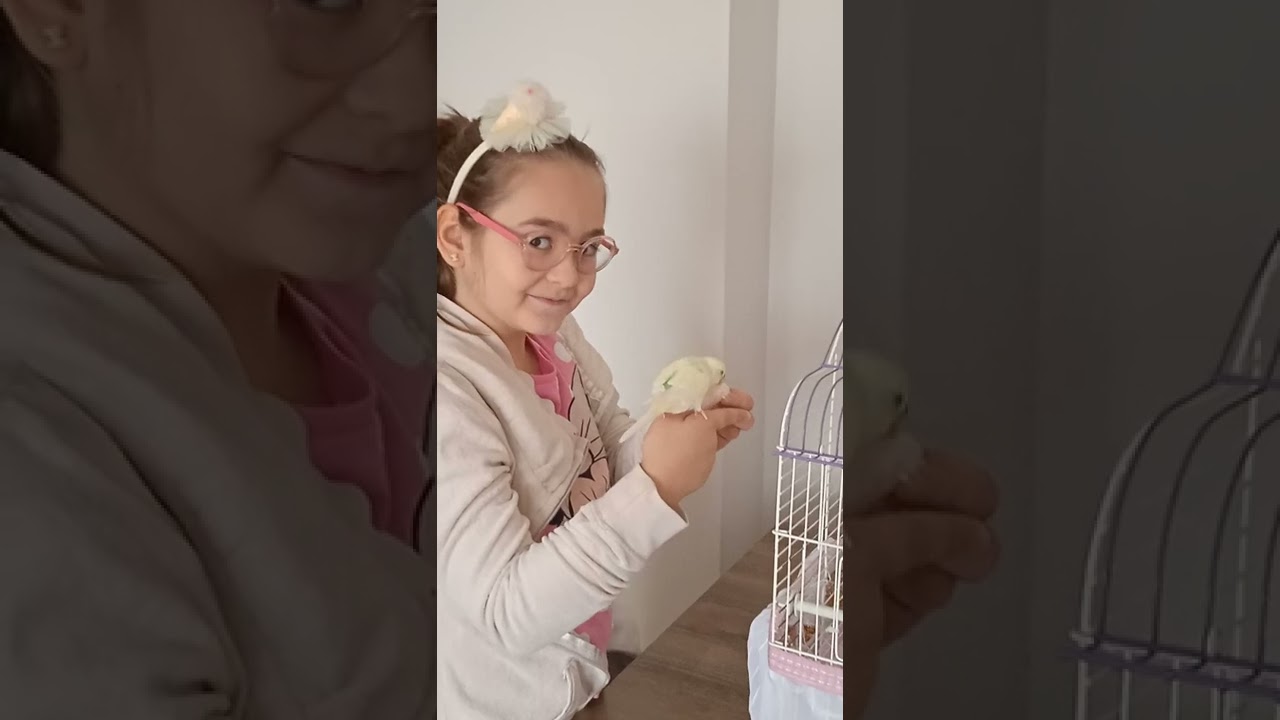 Buğlem ve canı kuşu Boncuk 💕