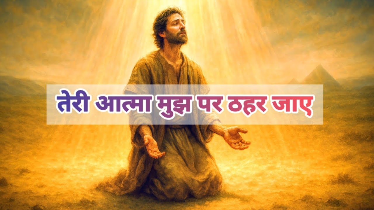 Holy Spirit Come ✝️ Hindi Christian Worship Song - तेरी आत्मा मुझ पर ठहर जाए | VachanX