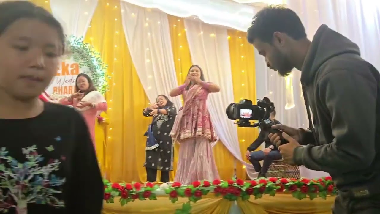 Bridesmaid dance...