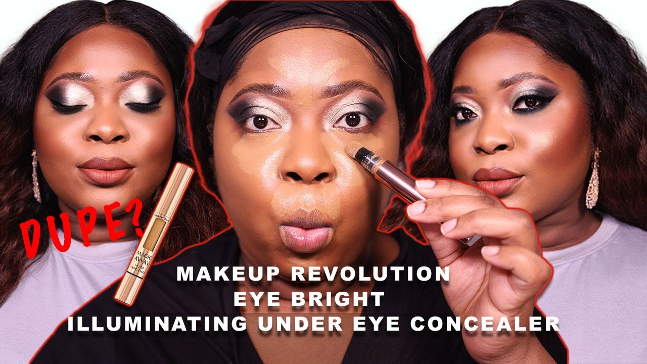MAKEUP REVOLUTION EYE BRIGHT ILLUMINATING UNDER EYE CONCEALER REVIEW