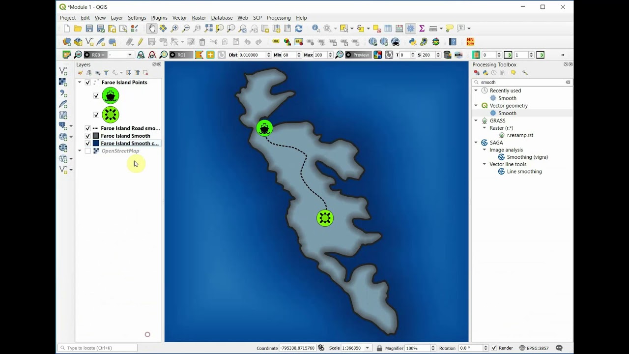 Module 1 Part 2: Using the Print Composer in QGIS 3.4