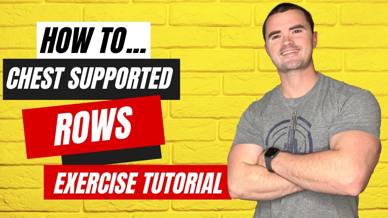How to Do A Chest Supported Seated Row