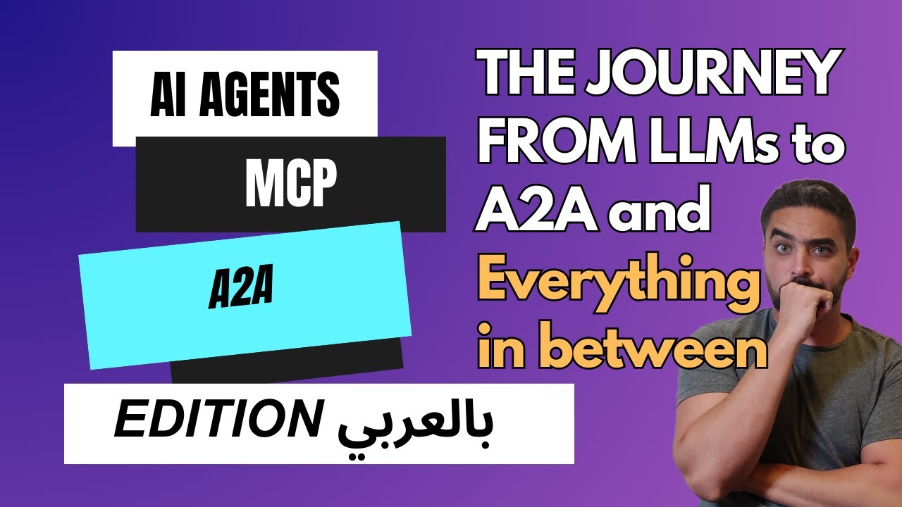 The AI Journey: LLMs to RAG to AI Agents to MCP to A2A to ACP - بالعربي