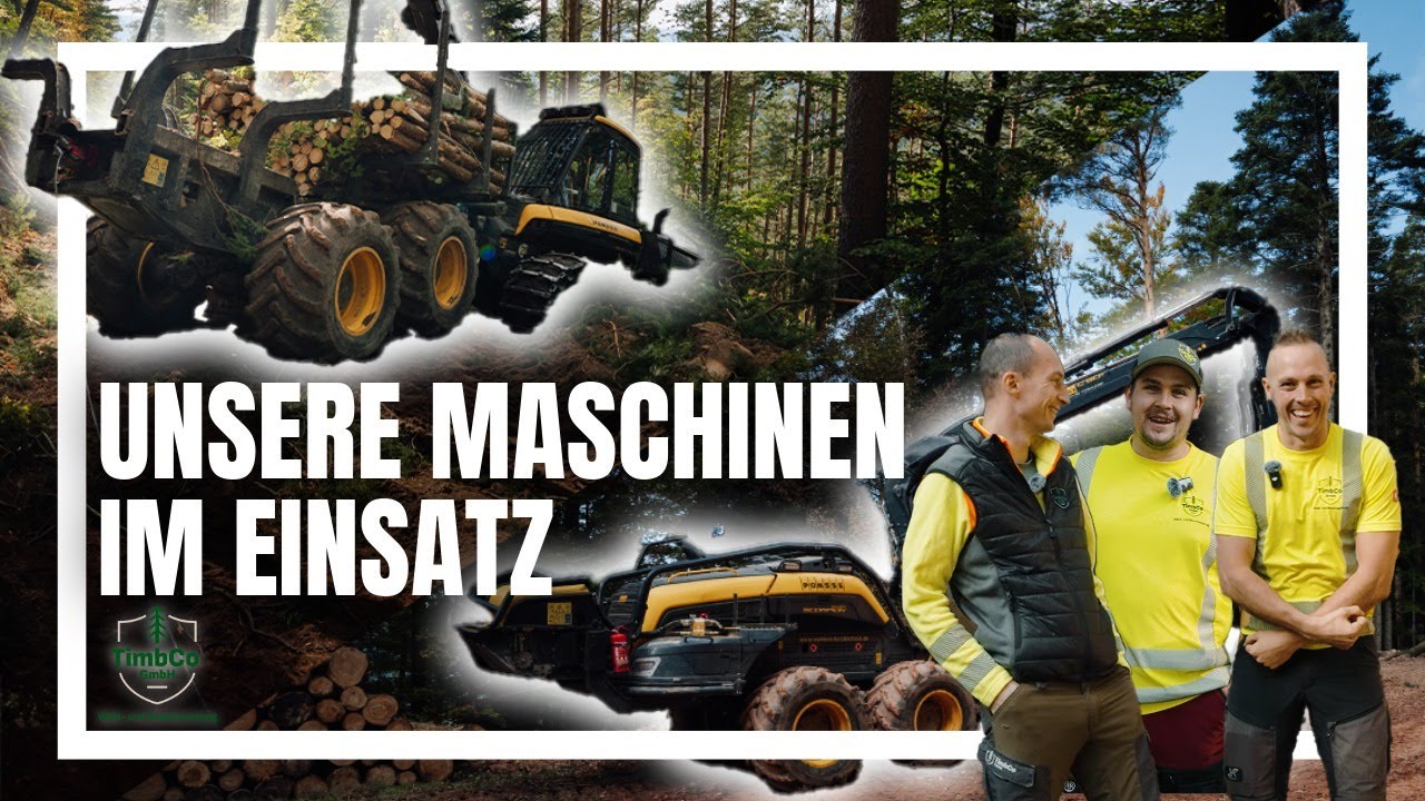 PONSSE Scorpion Giant & Buffalo im EXTREM-Einsatz! 40 % Steigung, Sand & Power bei TimbCo