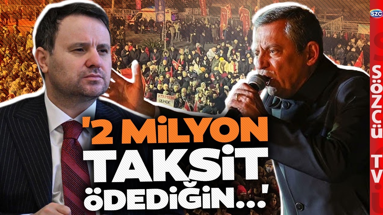 Özgür Özel İlk Defa Açıkladı! Akın Gürlek'in Ödediği Taksitleri Açıkladı!