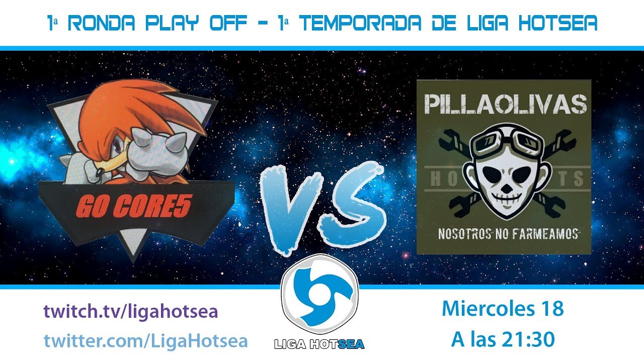 Liga HOTSEA PREVIA PLAY OFF R1 GC5 VS PO