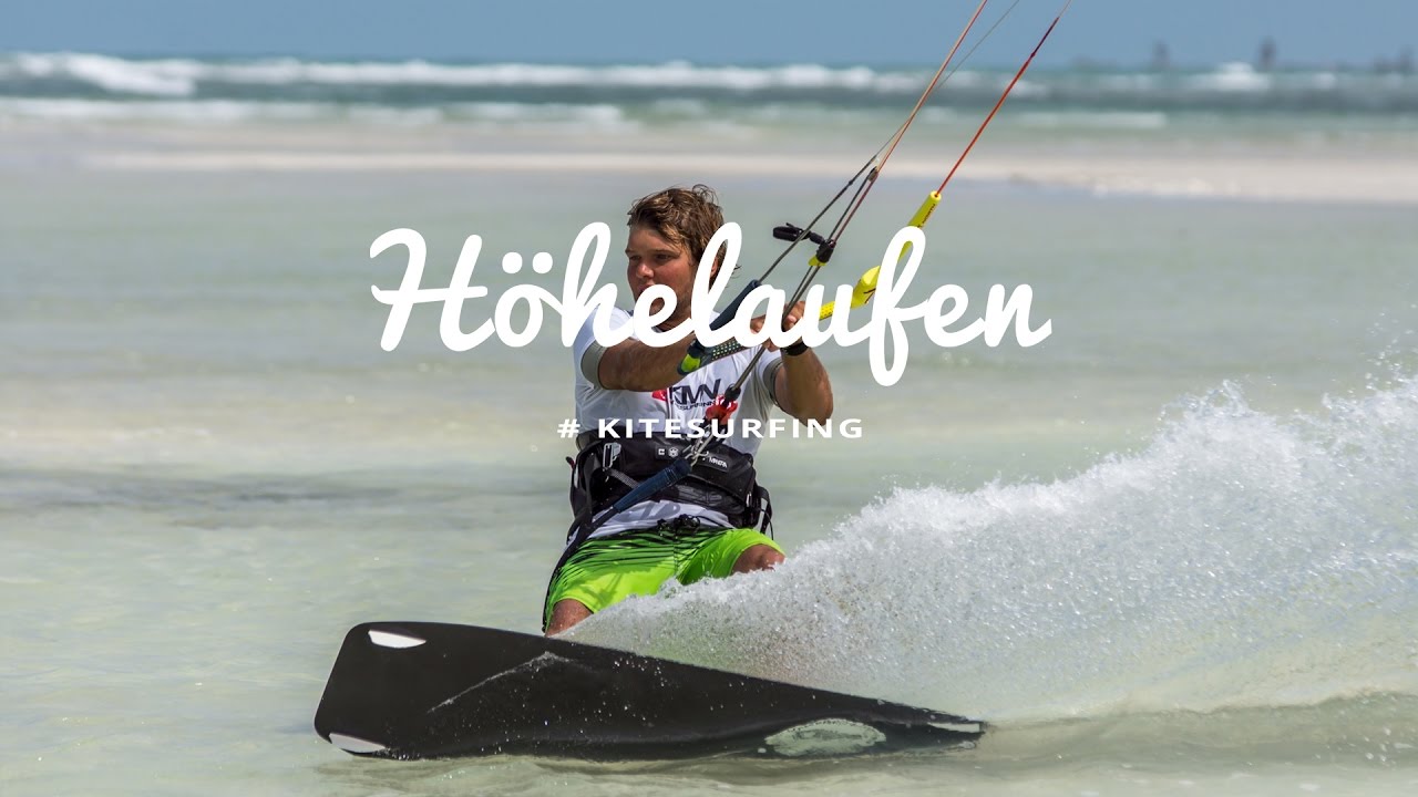 Höhelaufen beim Kiten - sichere Tipps zum lernen by kitereisen.tv