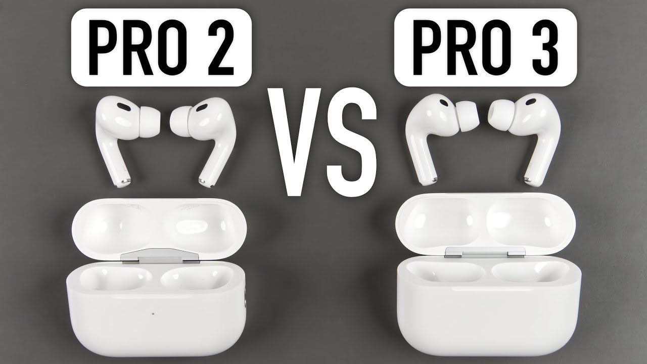 AirPods Pro 2 vs AirPods Pro 3 - Vergleich | Lohnt sich ein Umstieg?