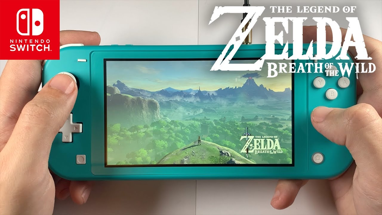 Играем в The Legend of Zelda на Nintendo Switch Lite - часть 1