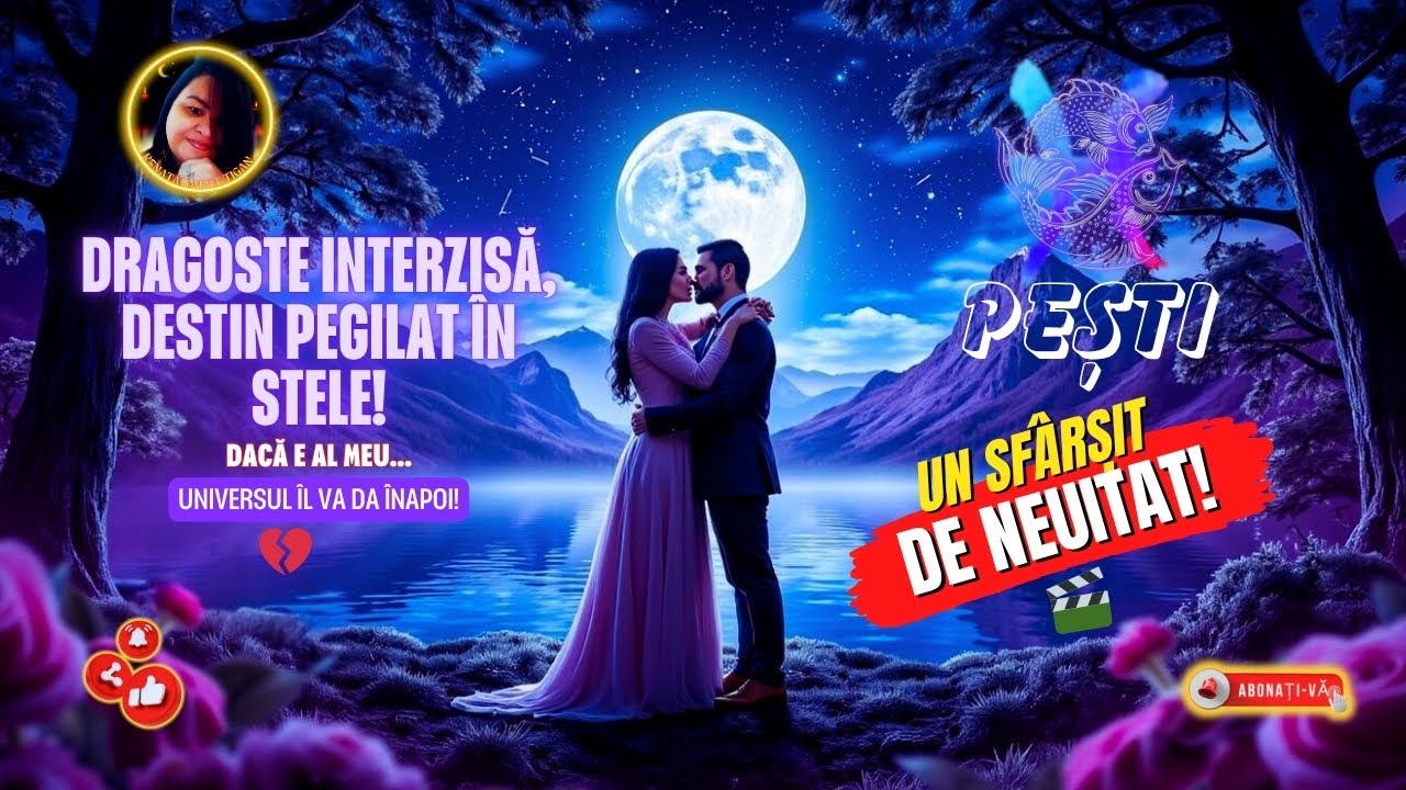 ♓ PEȘTI – DRAGOSTE INTERZISĂ, DESTIN PEGILAT ÎN STELE❗🌌💔✨ UN SFÂRȘIT DE NEUITAT❗🎬💫