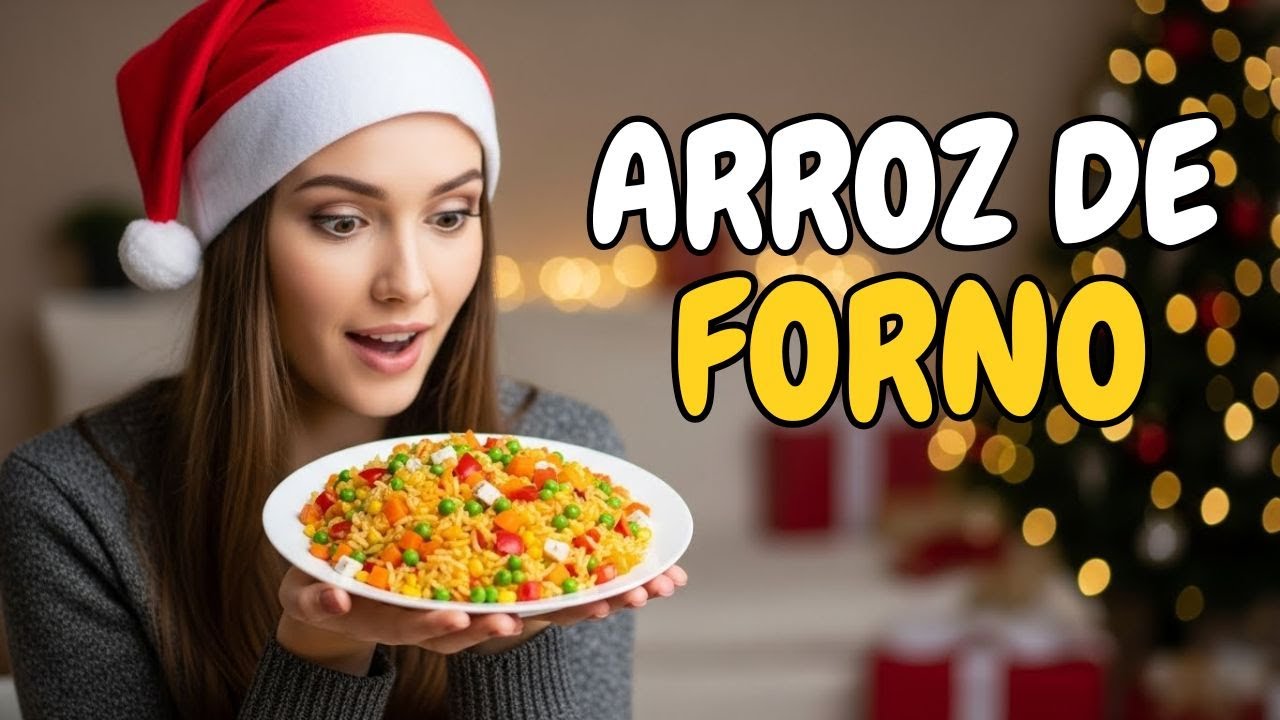 O SEGREDO para um Arroz de Forno Fácil e Rápido Sem Complicações para o Natal
