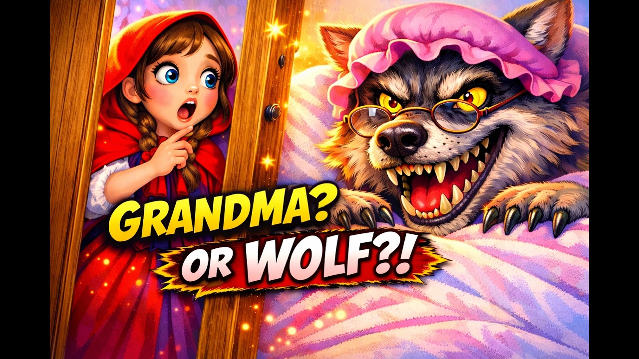 The Wolf Pretended to Be Grandma! | Little Red Riding Hood Story That Shocked Everyone