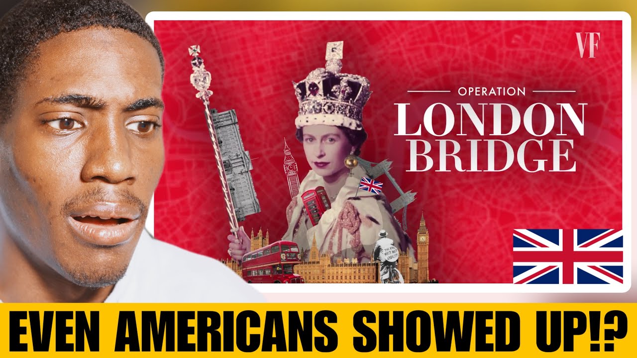 American Reacts to Operation London Bridge || Queen's Elizabeth funeral