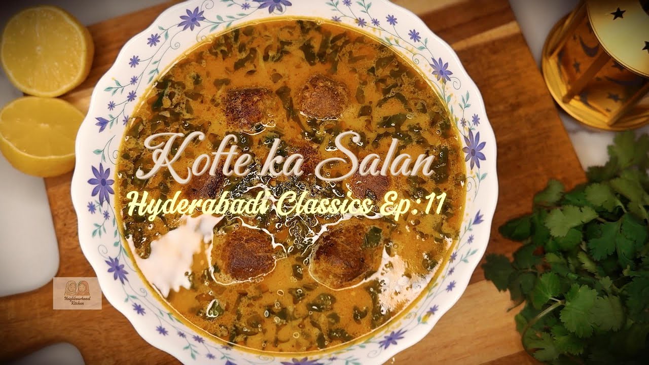 Hyderabadi Kofto Ka Salan