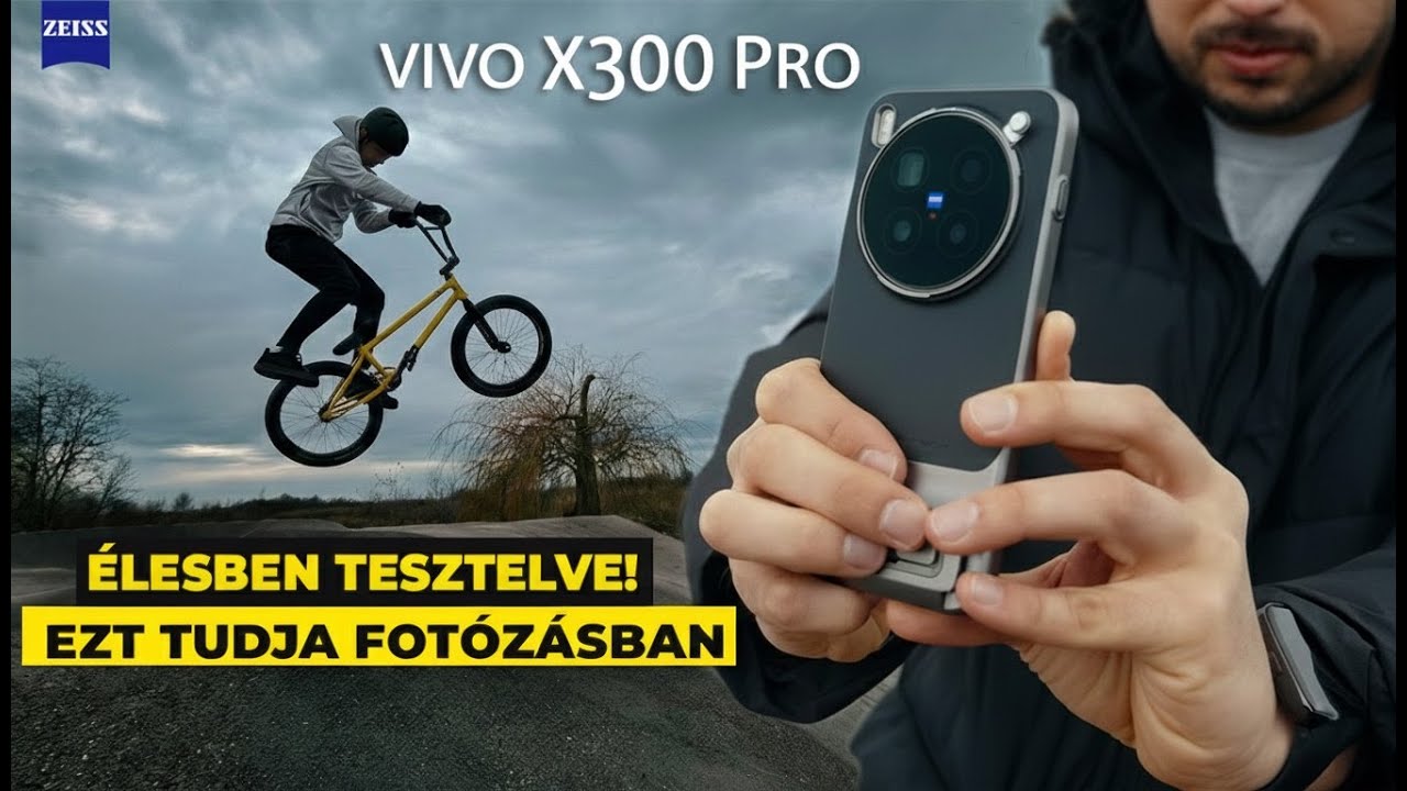 Mobilfotózás felsőfokon: vivo X300 PRO Fotós Teszt! 📸