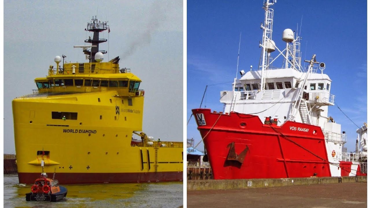 Offshore supply/support ships - Compilation of photo's taken 2009 - 2014.