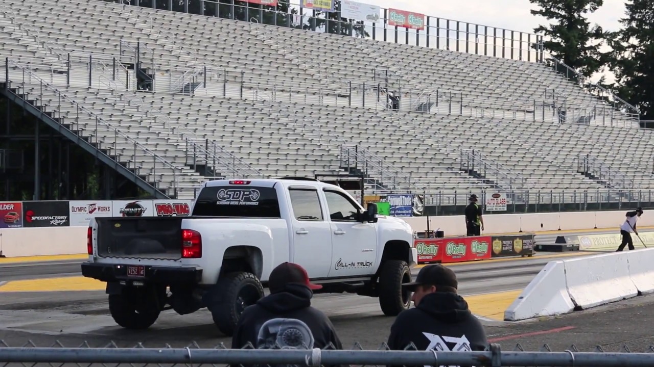 DURAMAX LML 1/4 MILE 12.89@104   s369sxe @jakethomaspnw