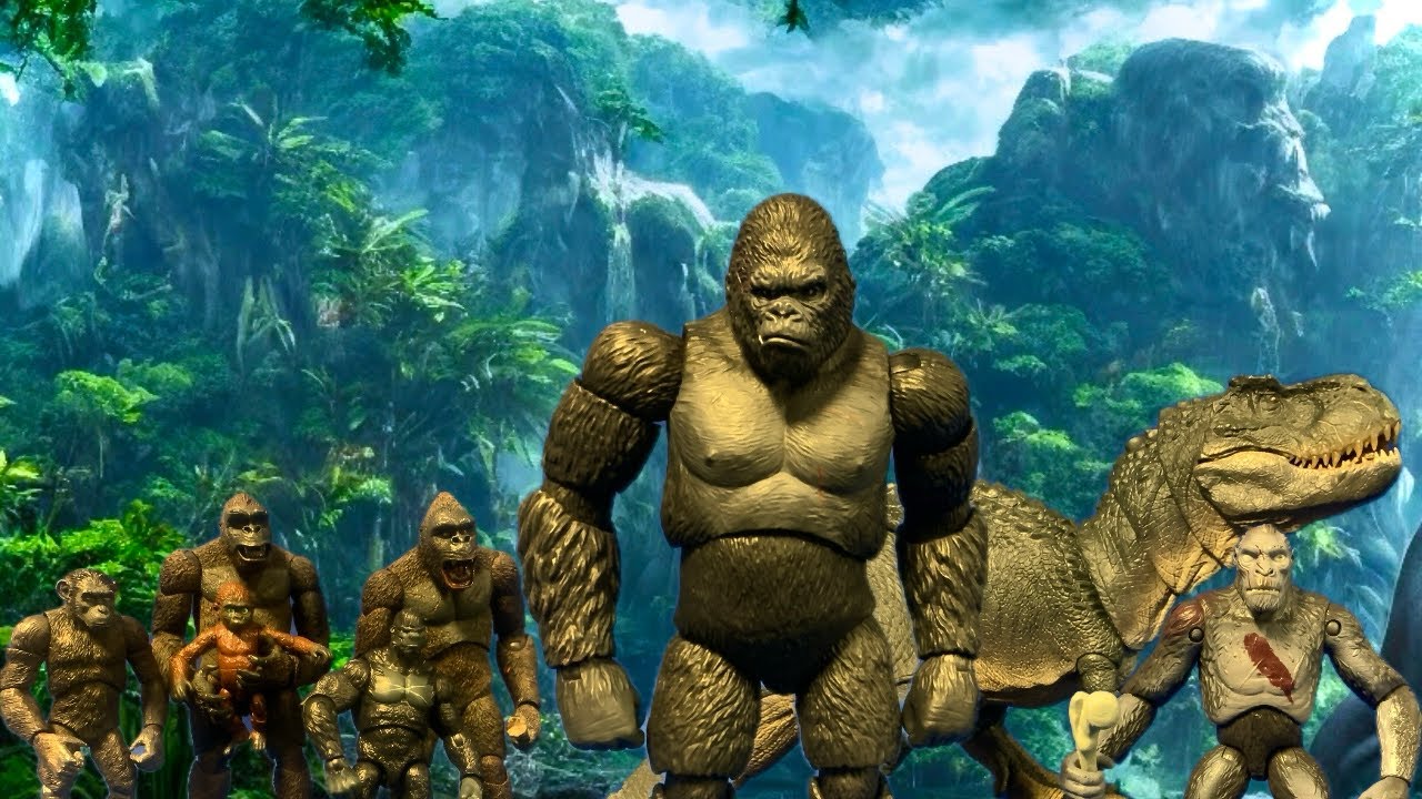 Kong: the titan king stop motion part 1