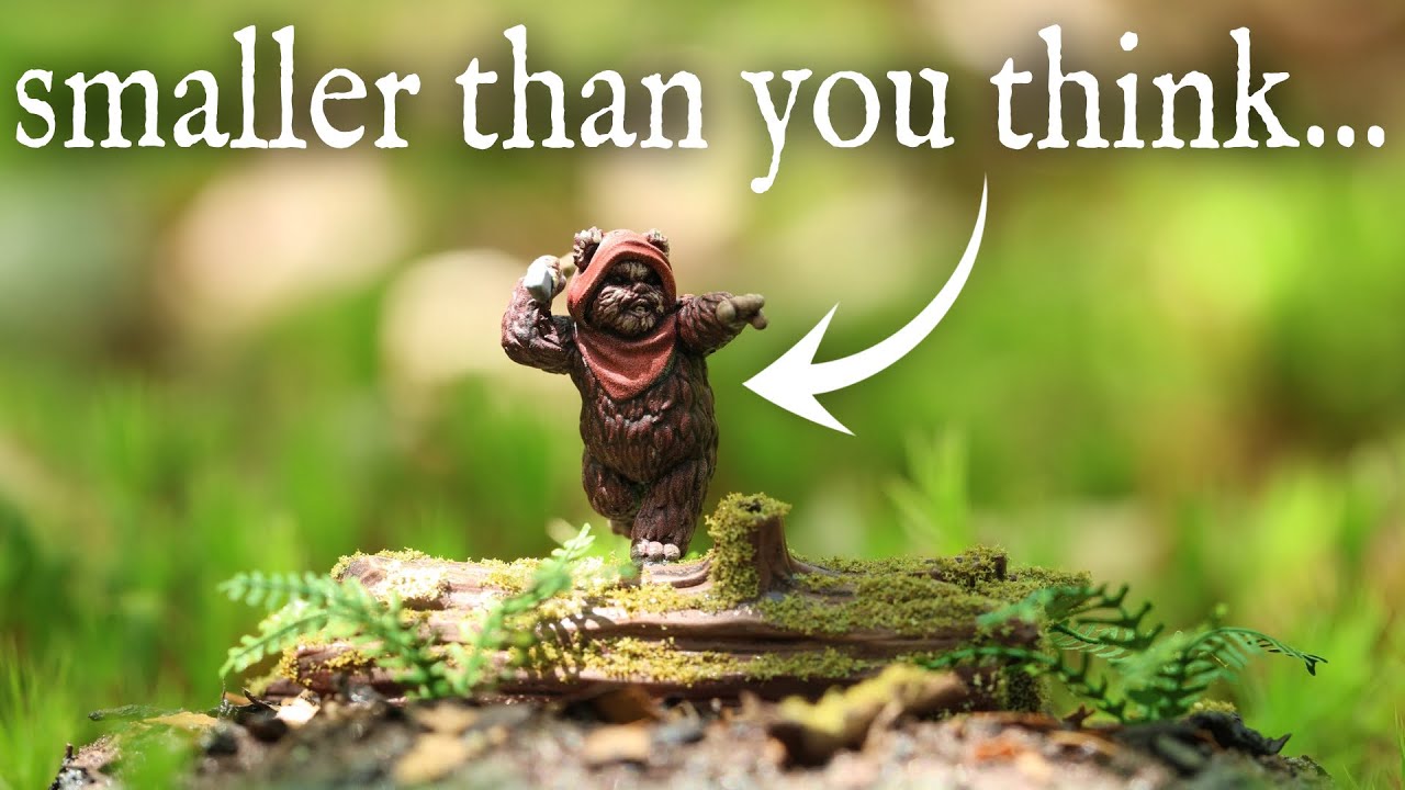 I Made a Really Tiny Ewok Diorama – Star Wars