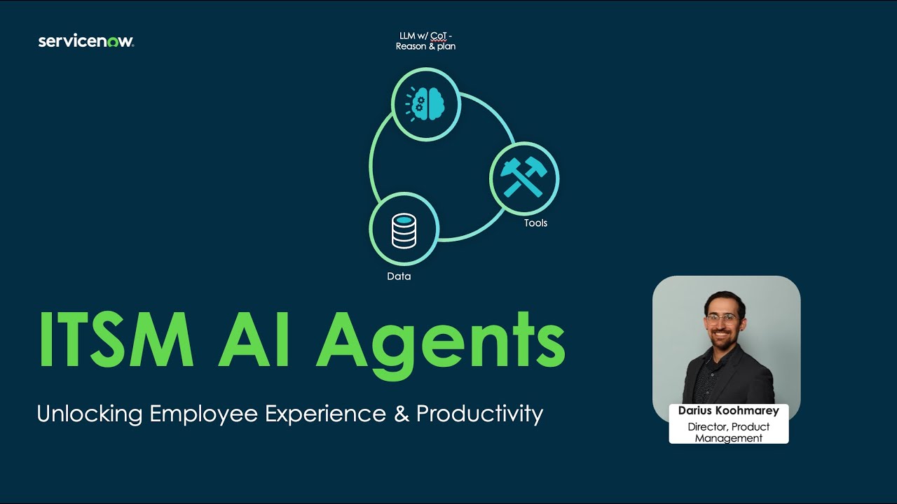 ServiceNow ITSM AI Agents Early cGTM Preview (Agentic AI) [Safe Harbor]