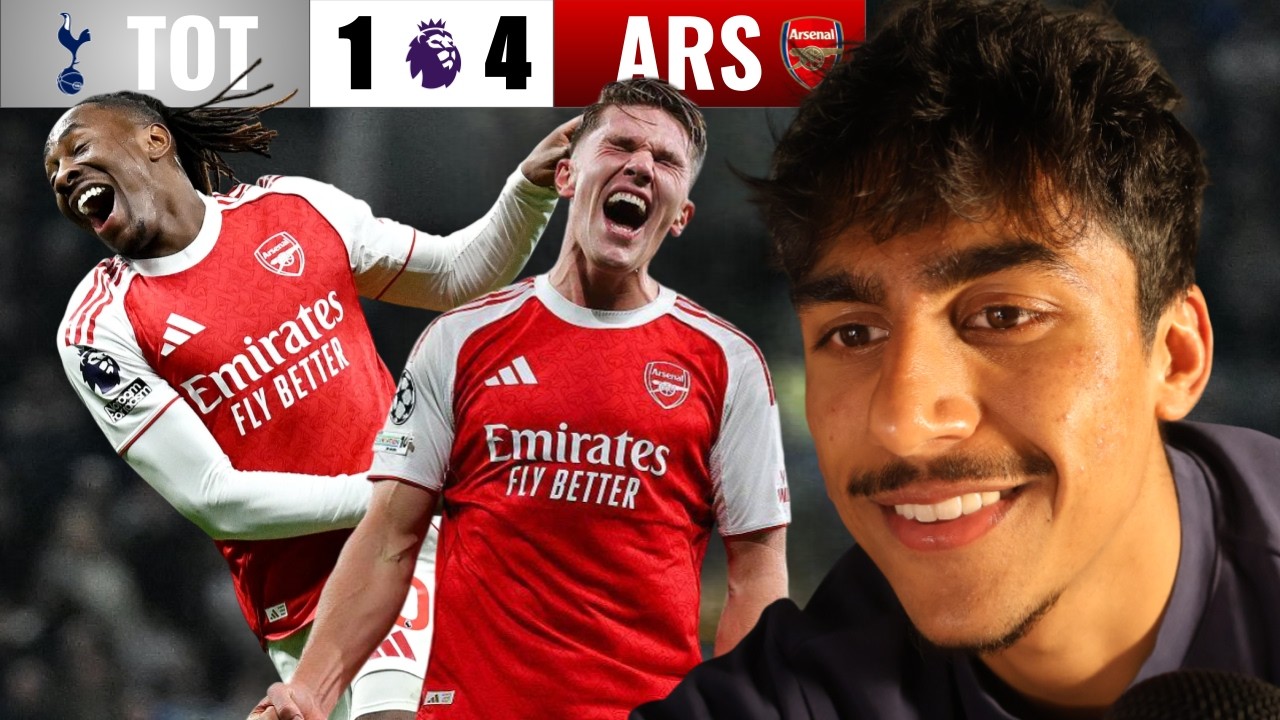 EZE & GYOKERES SHINE IN ARSENAL 4-1 SPURS! (Reaction)