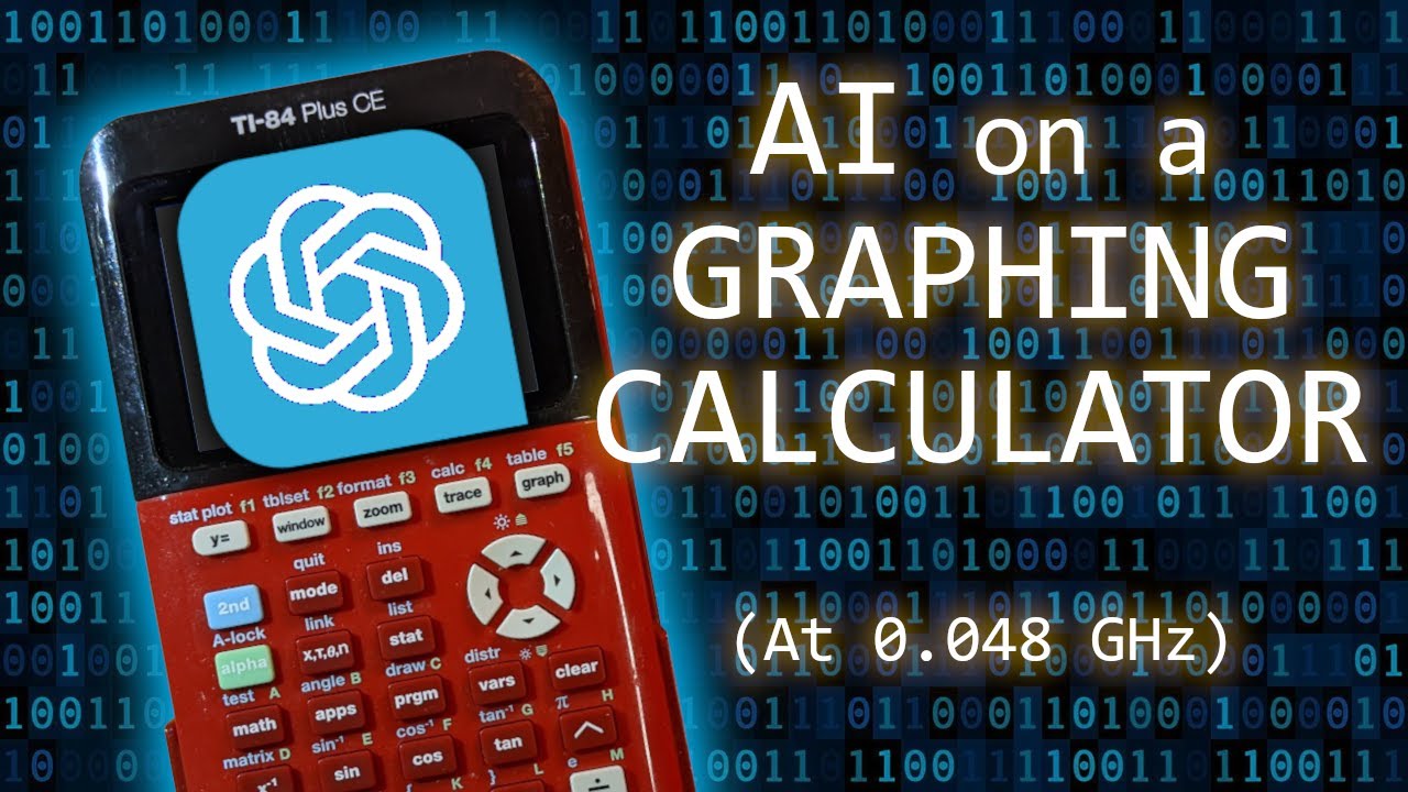 AI on a CALCULATOR? (Without Internet)