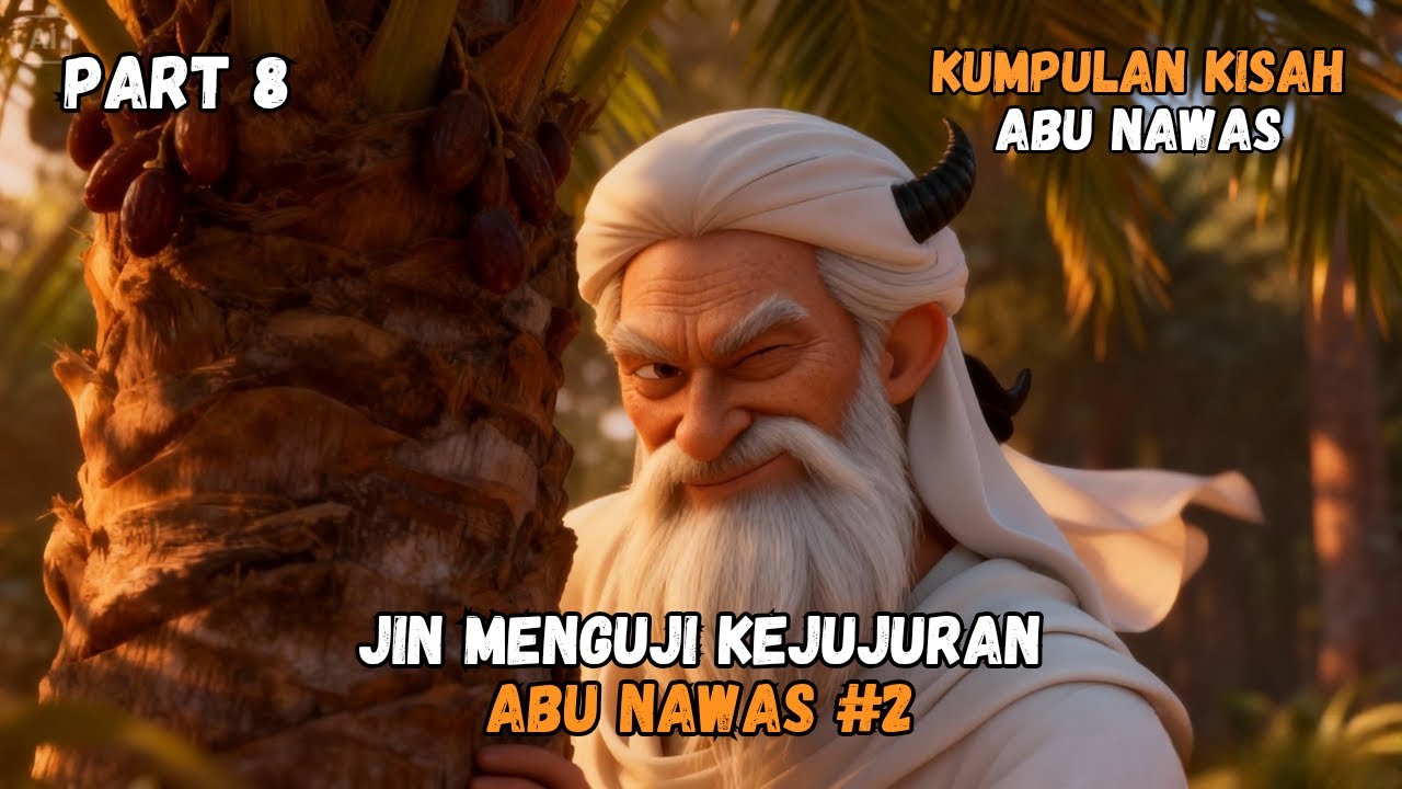 Jin Menguji Kejujuran Abu Nawas Bagian 2 | Kumpulan Kisah Abu Nawas Part 8