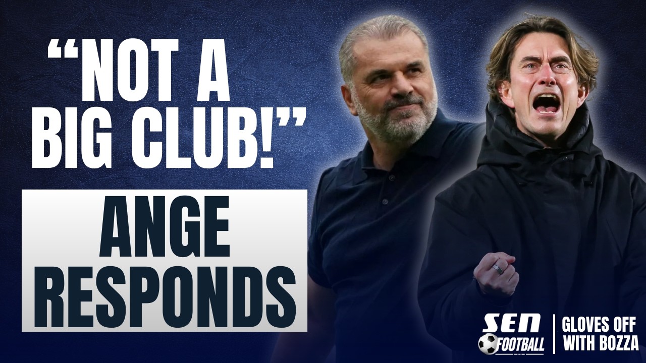 Mark Bosnich and Adam Peacock react to Ange Postecoglou's SAVAGE TAKEDOWN of Tottenham!