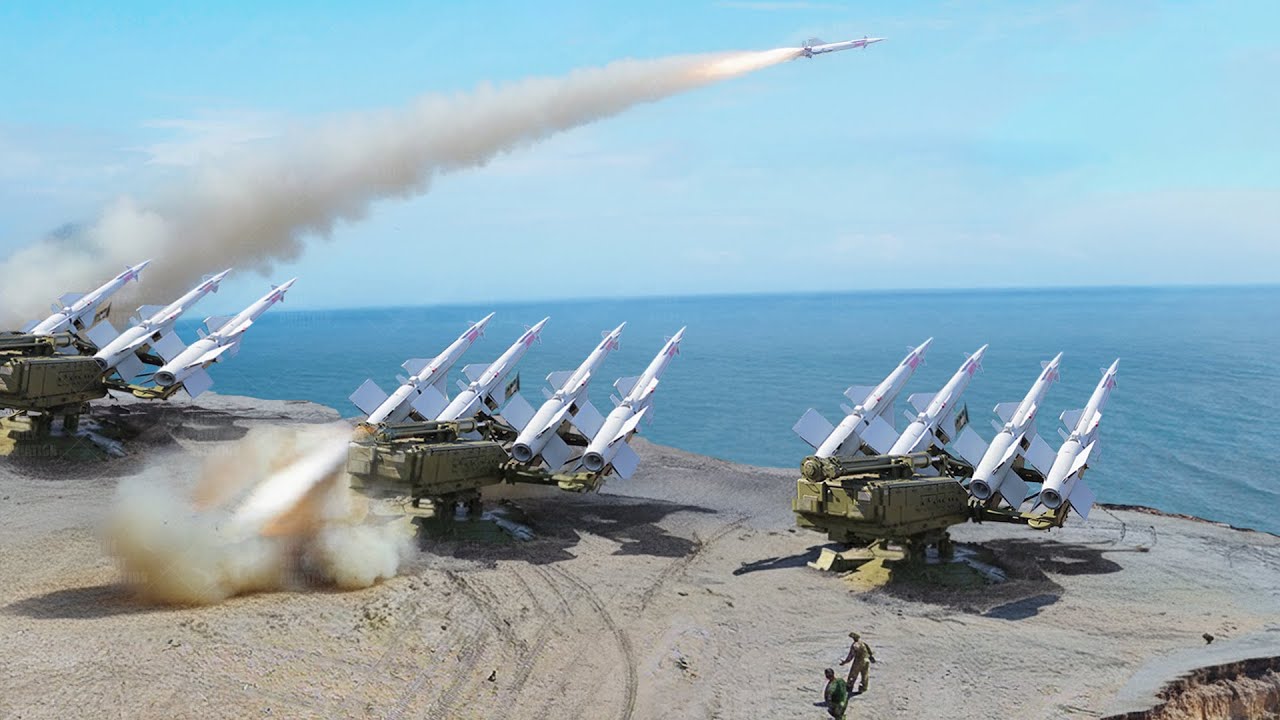 Testing Scary Anti-Air Missile Systems Against Drone During Intense Combat Drills