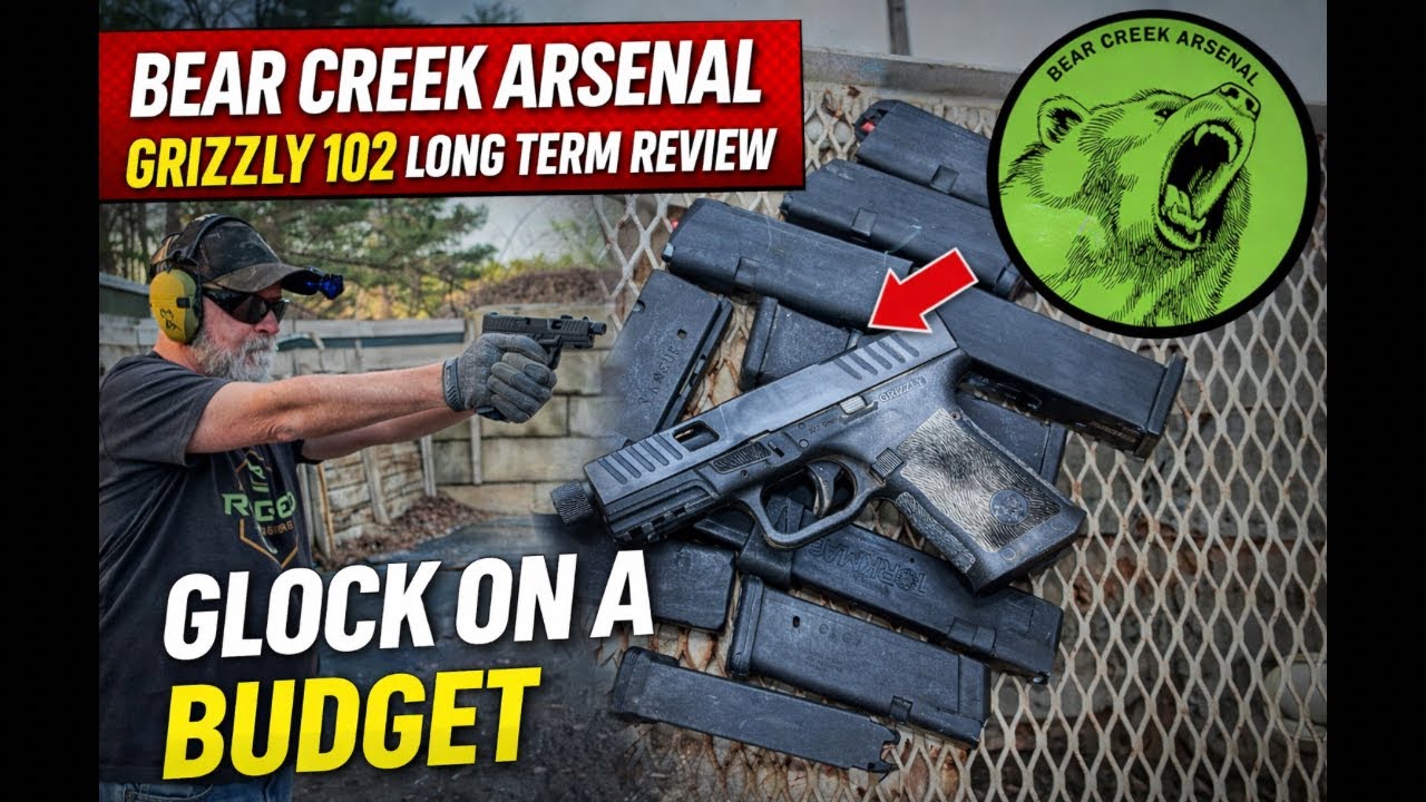 Долгосрочный обзор пистолета Glock Bear Creek Arsenal Grizzly 102 | Бюджетный вариант Glock