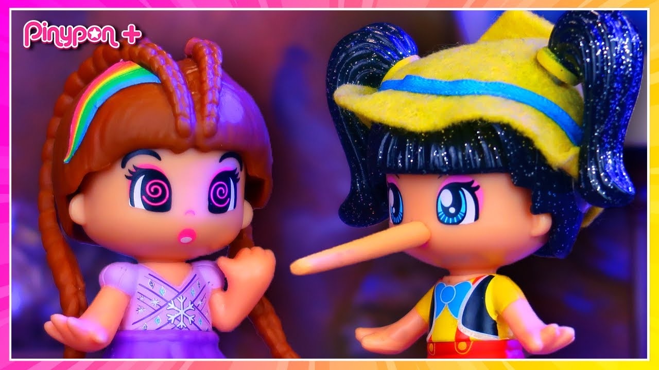 👀​ &iexcl;IRIS insegna a PINOCCHIETA a smettere di MENTIRE! 🤥​ | Mondo Pinypon  🌈