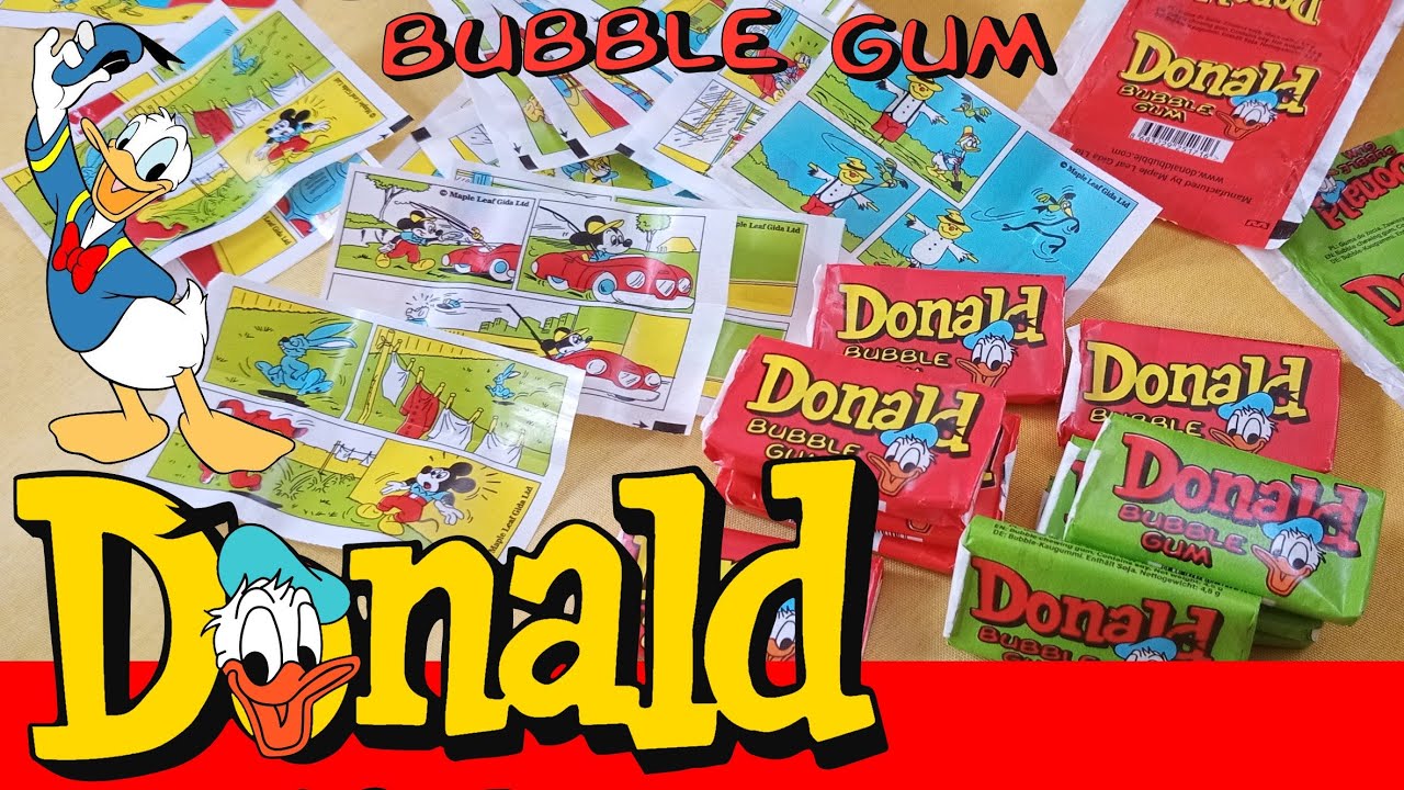 Жевательная резинка - Donald . Bubble Gum - Donald (Turkey)