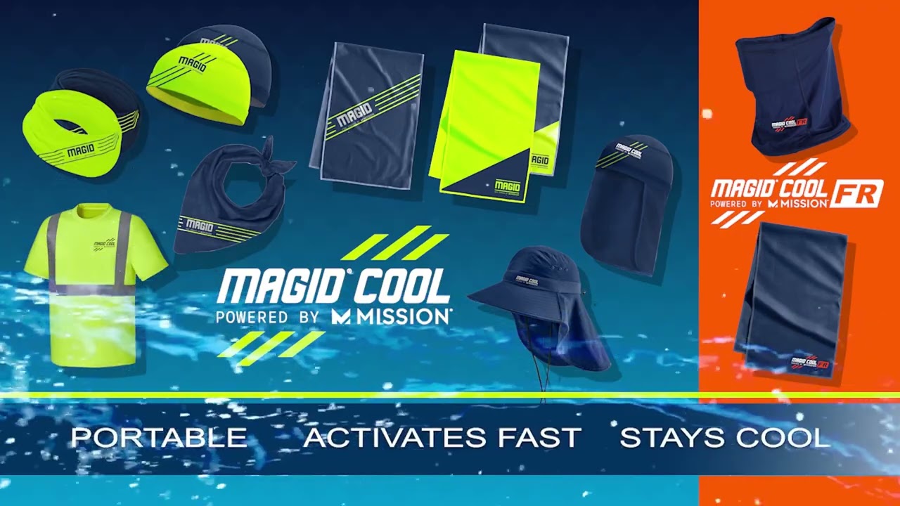 Magid Cool Powered By Mission Product Demonstration