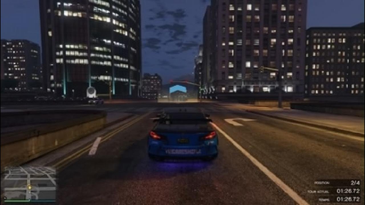 Grand Theft Auto V course auto