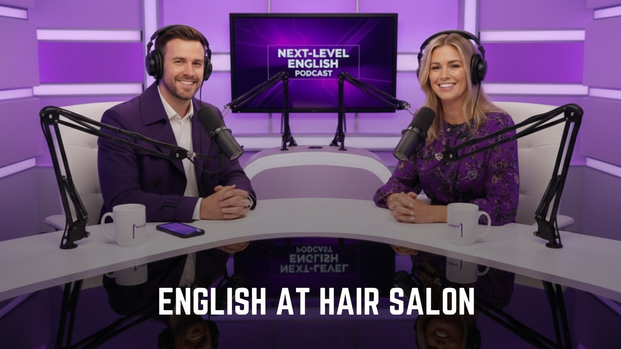 English At Hair Salon  | Next-Level English Podcast