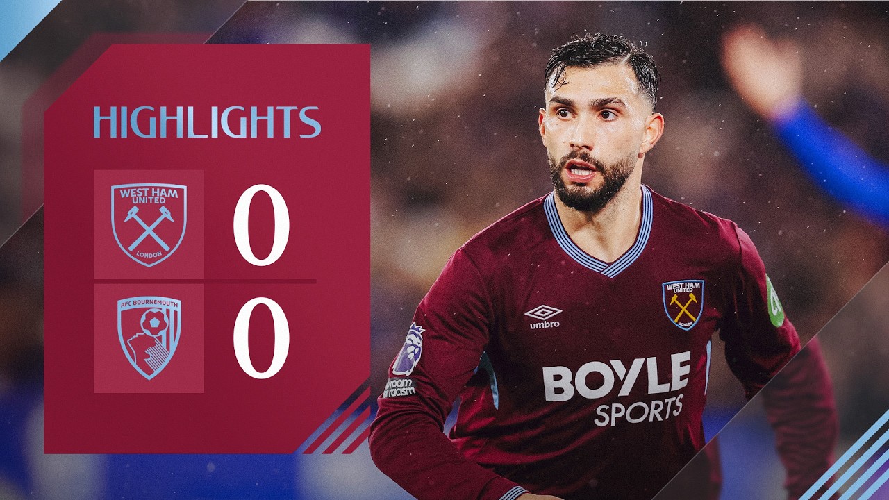 Tough Battle In East London | West Ham 0-0 Bournemouth | Premier League Highlights